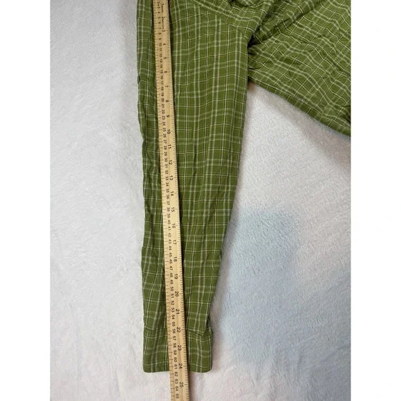 Mens Woolrich Long Sleeve Button Front Shirt Size XL Plaid Hiking KLEP Vented - Picture 5 of 9